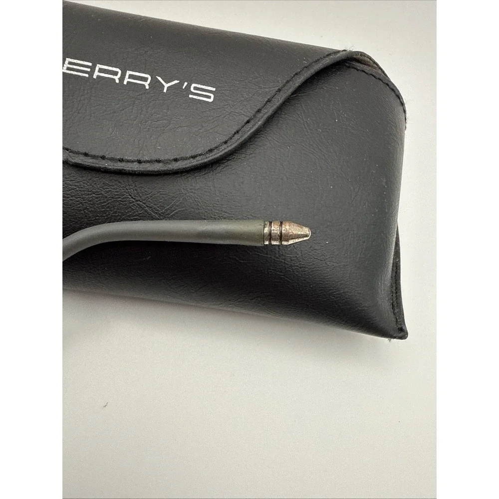 MERRY'S BLACK Aviator S'8513 61 -14-132 Sunglasses-ITALY- Includes case & cloth